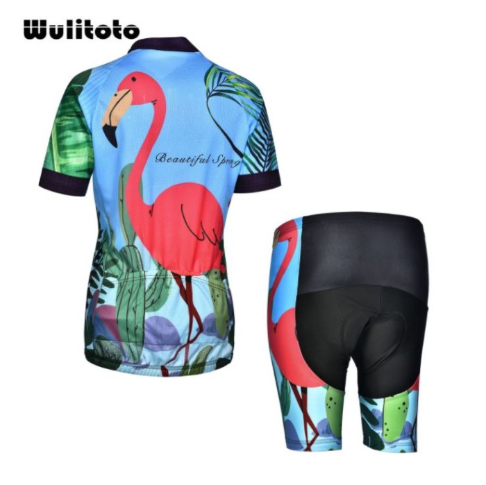 Jersey Set Sepeda Wanita WULITOTO Premium Quality