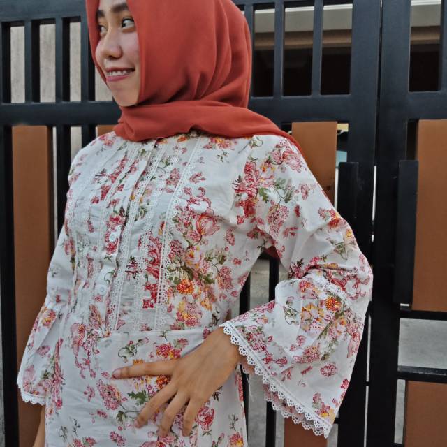 Gamis katun jepang premium