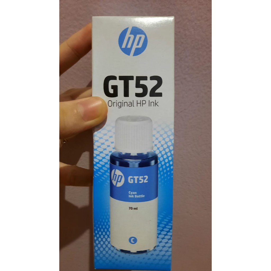 Tinta HP GT53 Black GT52 Cyan Magenta Yellow