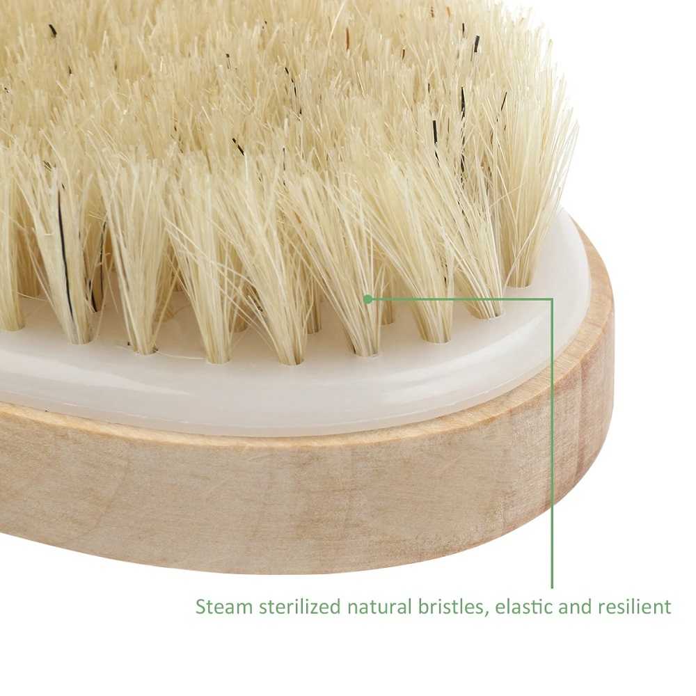 ARS - NICEMAS Sikat Mandi Scrub Badan Bath Brush Soft Bristle - SP884