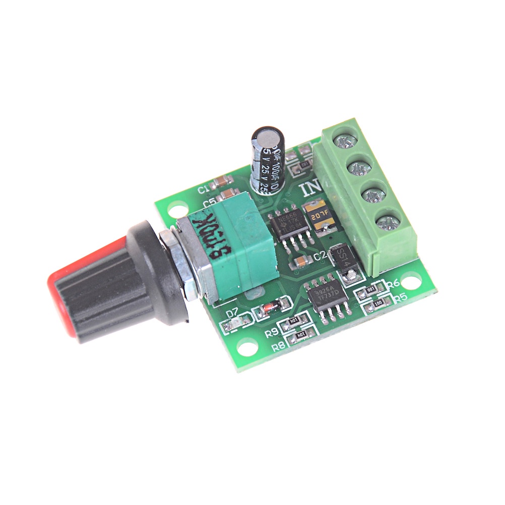 Pengontrol Kecepatan Motor PWM 1803B 1.8V 3V 5V 6V 12V 2A