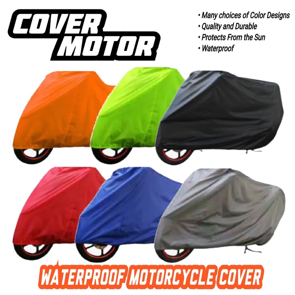 Sarung Motor Nmax Aerox Lexi Vespa Pcx Adv Vario Vixion Cb150R Beat Mio Scoopy Freego / COVER MOTOR