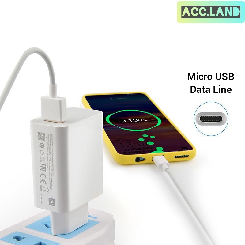 CHARGER FAST CHARGING NOTE 1 2 3 4 5 6 MICRO USB (ADAPTOR + KABEL)