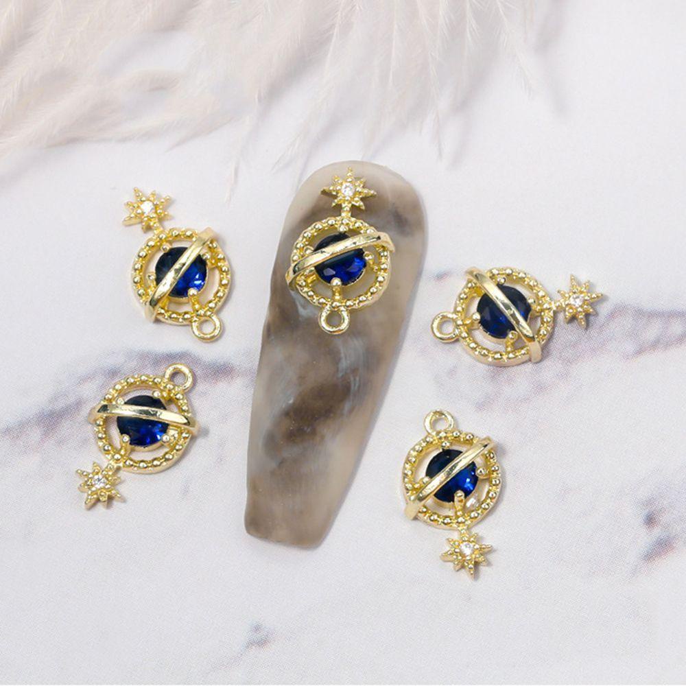 Agustina Nail Art Rhinestones Multi-Warna Berkilau Mengkilap Gaya Jepang Manikur Aksesoris DIY Ornamen