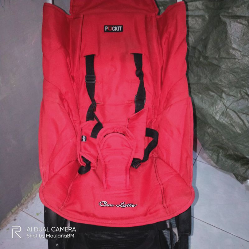 stroller pockit preloved/second