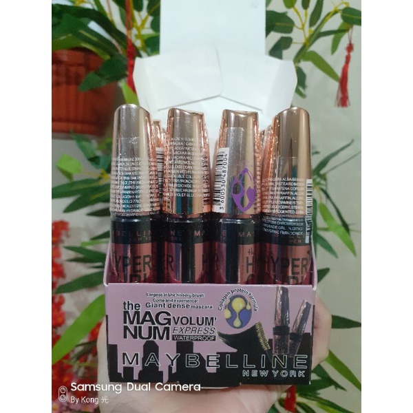 HITAM Mascara Maskara Kosmetik Mata Makeup Make Up