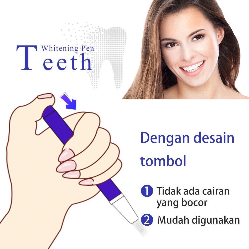 (JURAGAN) BREYLEE TEETH WHITENING PEN 3 ml / pemutih gigi breylee / pensil pemutih gigi / odol pemutih gigi