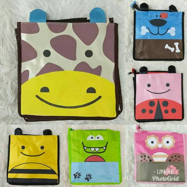 

MarMon,Animal parasut bag souvenir ultah anak