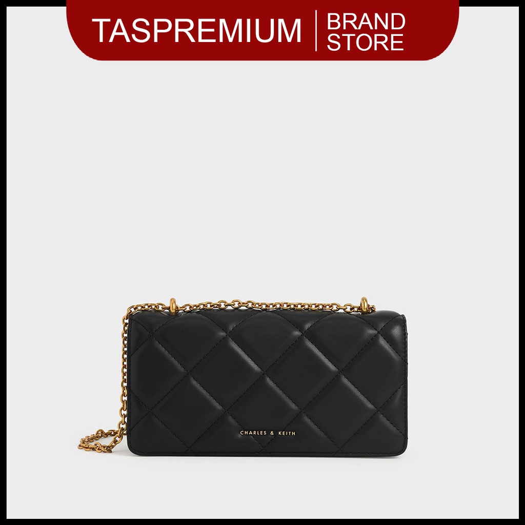 Tas Selempang Wanita / Cewek Import Bahan Synthetic Croco Kulit Sintetis Ck Paffuto Tali Rantai Murah Dan Berkualitas Premium By taspremium.Id