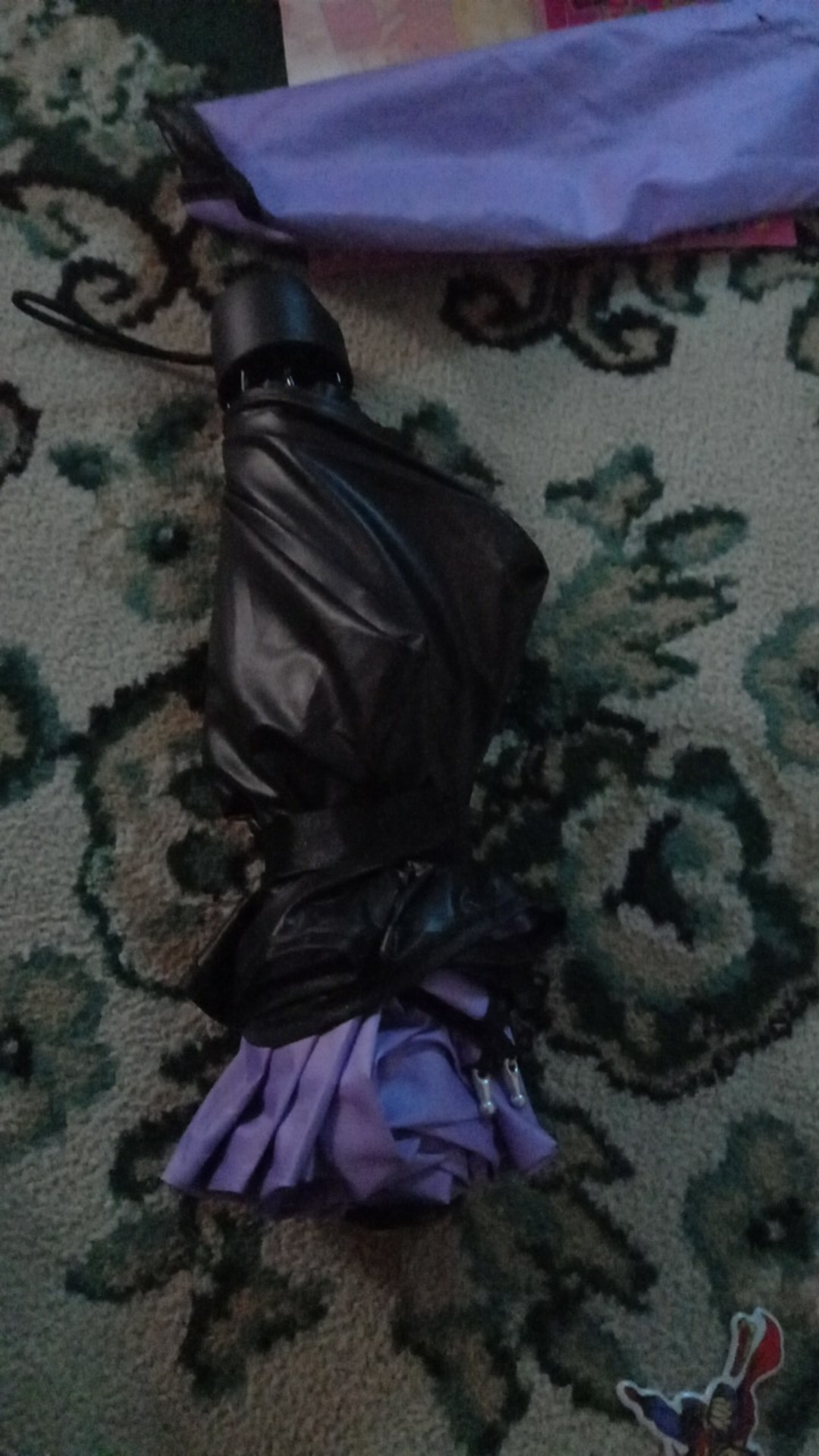 Payung Magic 3d Muncul Motif Jika Basah Bonus Sarung / Payung Lipat / Payung Anti Uv