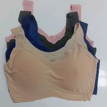 Bra seamless import bra bh wanita seamless anti nyeplak licin lycra halus lengkap size bralette seamless