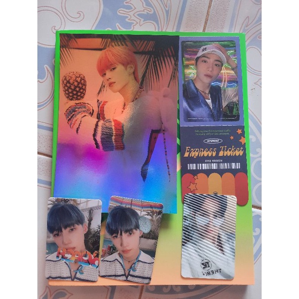 PHOTOCARD POSTCARD THE BOYZ THRILL RIDE SUNWOO NEW HYUNJAE