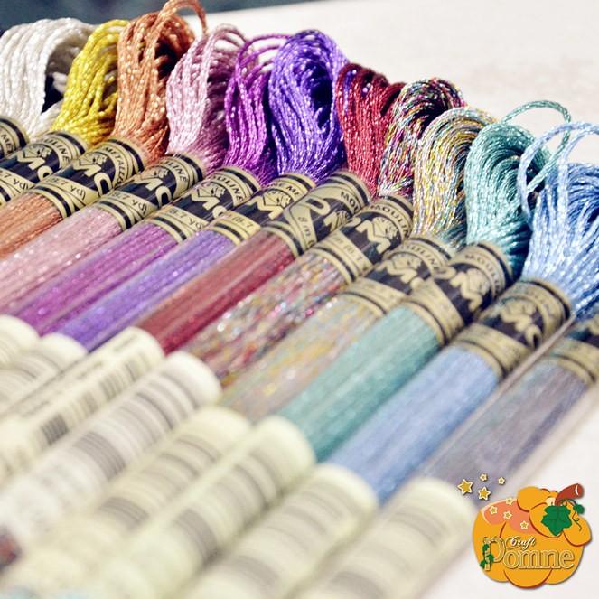 ▲ Benang Sulam DMC Metallic - Jewel Effects ❈