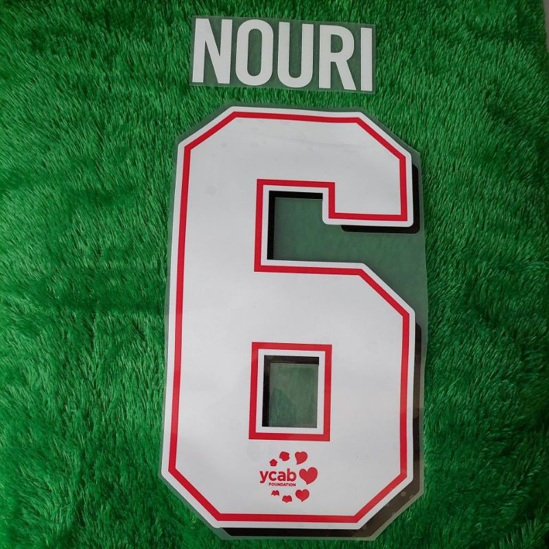 NAMESET BALI UNITED HOME 2021/2022 - NOURI #6