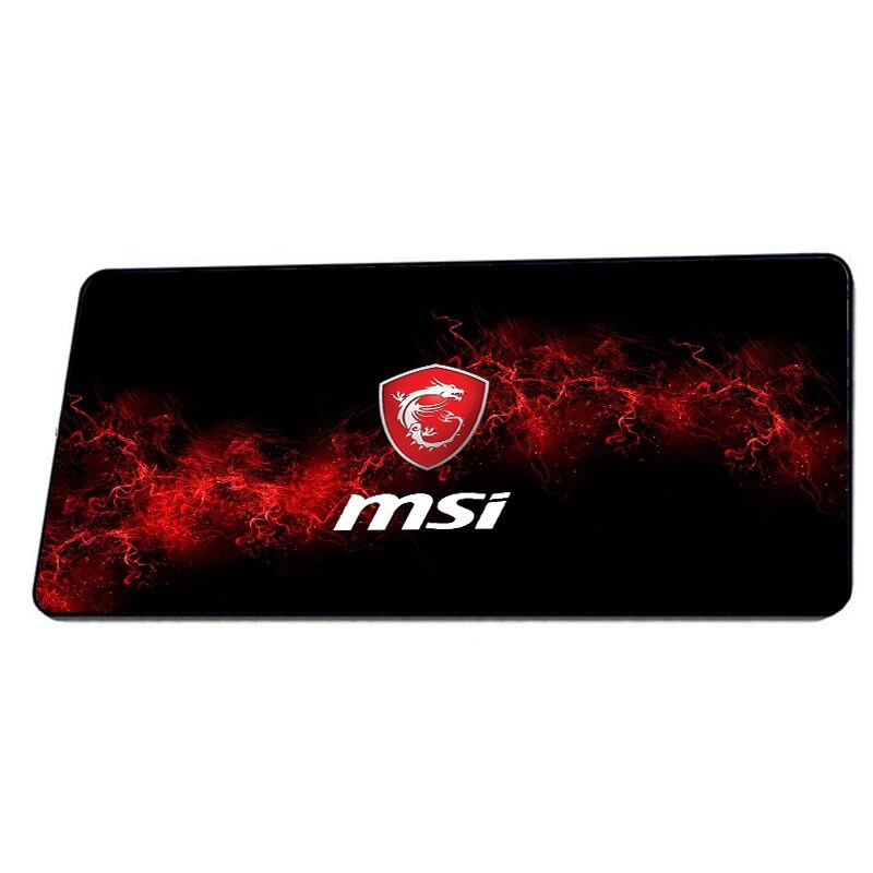 Gaming Mouse Pad XL Motif MSI Besar Alas Meja Laptop