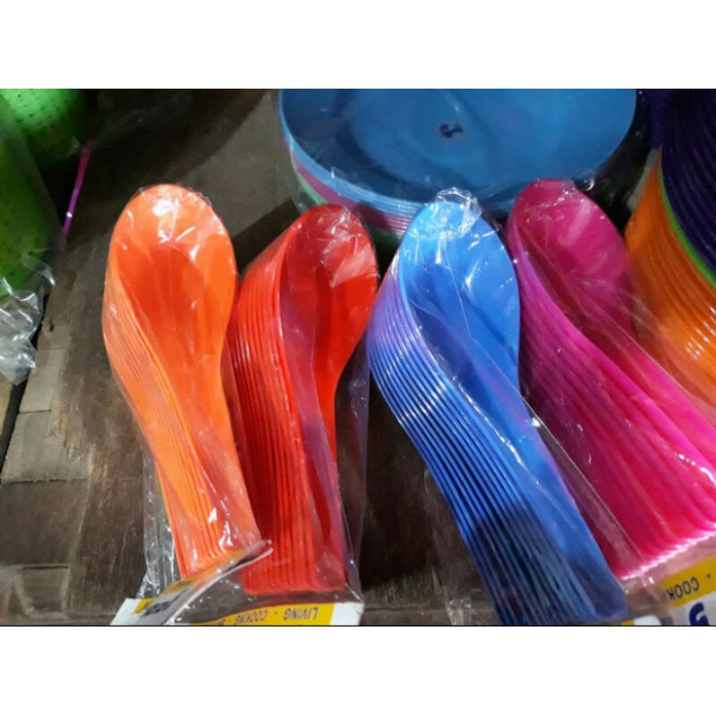 Sendok Bebek / Sendok Sop / Sendok Soup Plastik Goodwill 1 Set (1 Lusin)
