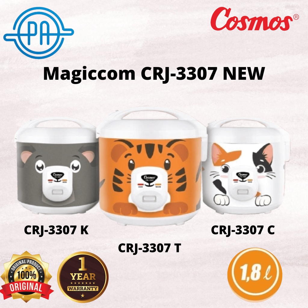 MAGICCOM COSMOS CRJ-3307 NEW FABELIA SERIES RICE COOKER 1.8L