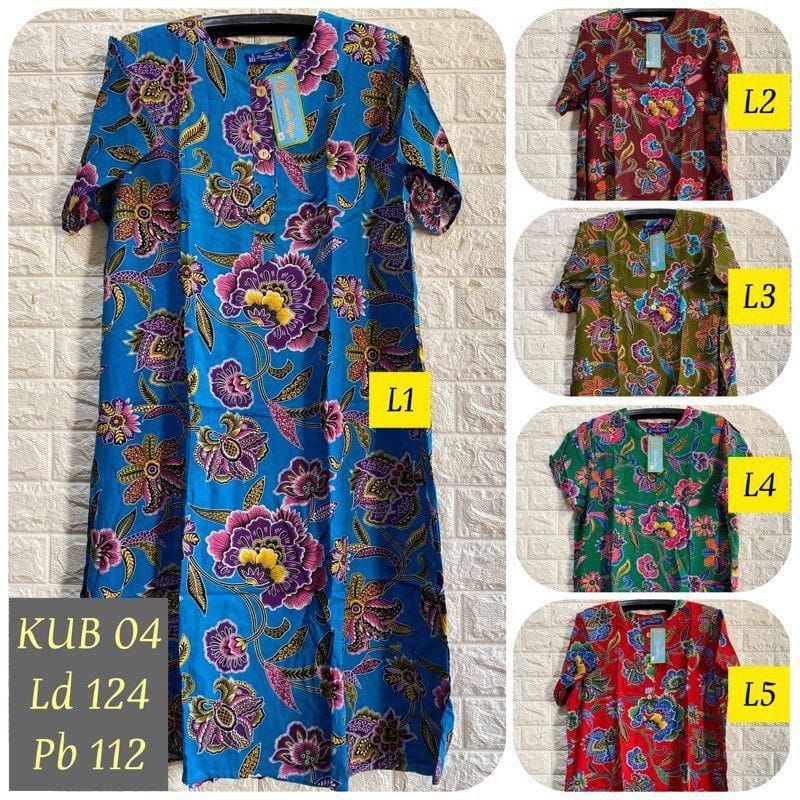 DASTER ORIGINAL KENCANA UNGU LABEL BIRU  MOTIF RANDOM