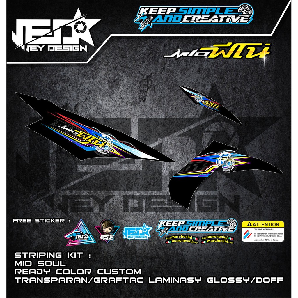 STRIPING MIO SOUL MX THAILAND