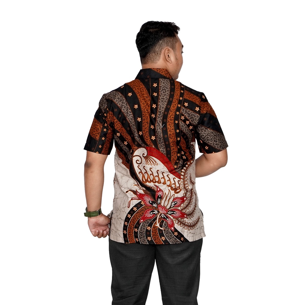 Couple Batik Dress Batik Wanita Kemeja Batik Pria Lengan Pendek Size Lengkap Bahan Katun Tidak Melar Batik Dua Putri Collection