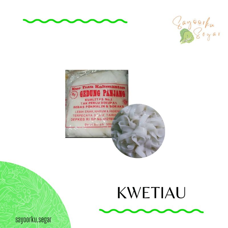 

KIRIM BESOK Kwetiaw basah / Kwetiau