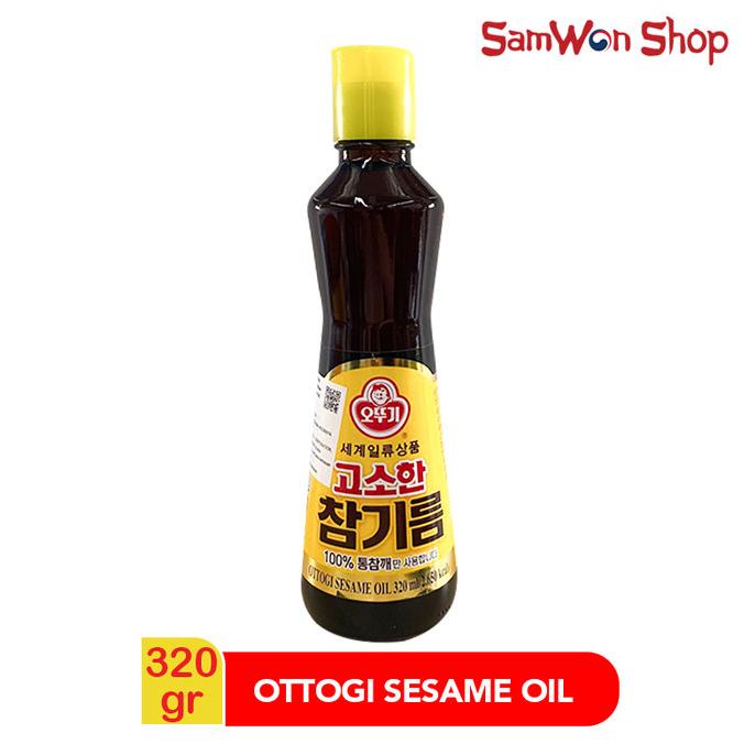 

OTTOGI SESAME OIL 320 ML - MINYAK WIJEN DENGAN 100% WIJEN ASLI