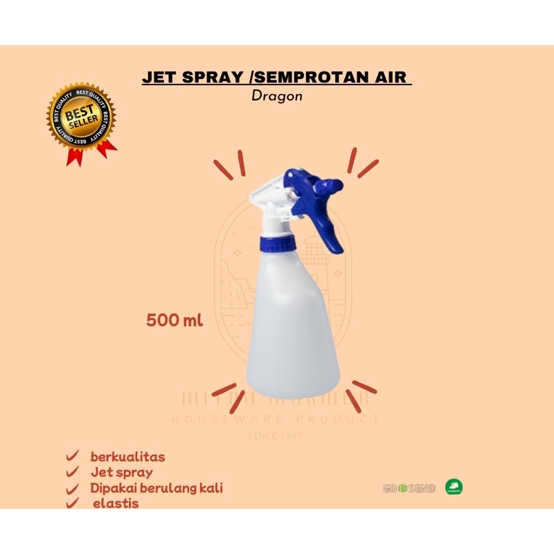 SALE!! JET SPRAY 500ml / SEMPROTAN AIR 300-500-1000-2000 ml / SEMPROTAN BURUNG / WATER PUMP ASENA