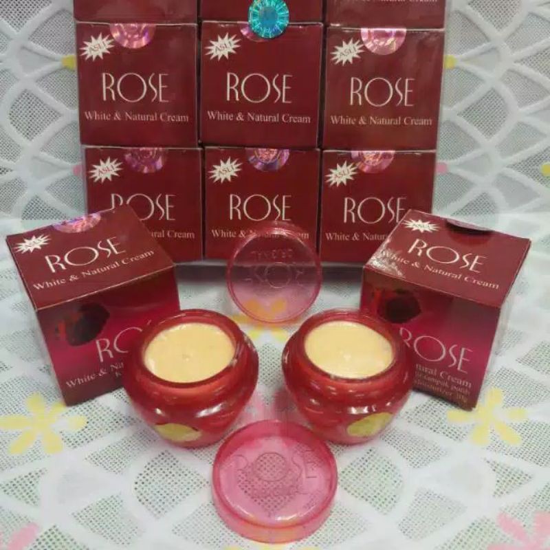 CREAM ROSE HOLO M ecer