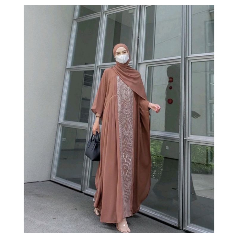 Kaftan by evolvere warna coffe