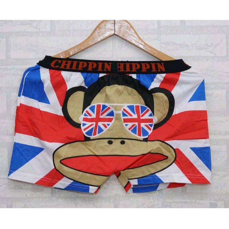 1 pcs boxer karakter dewasa mongky