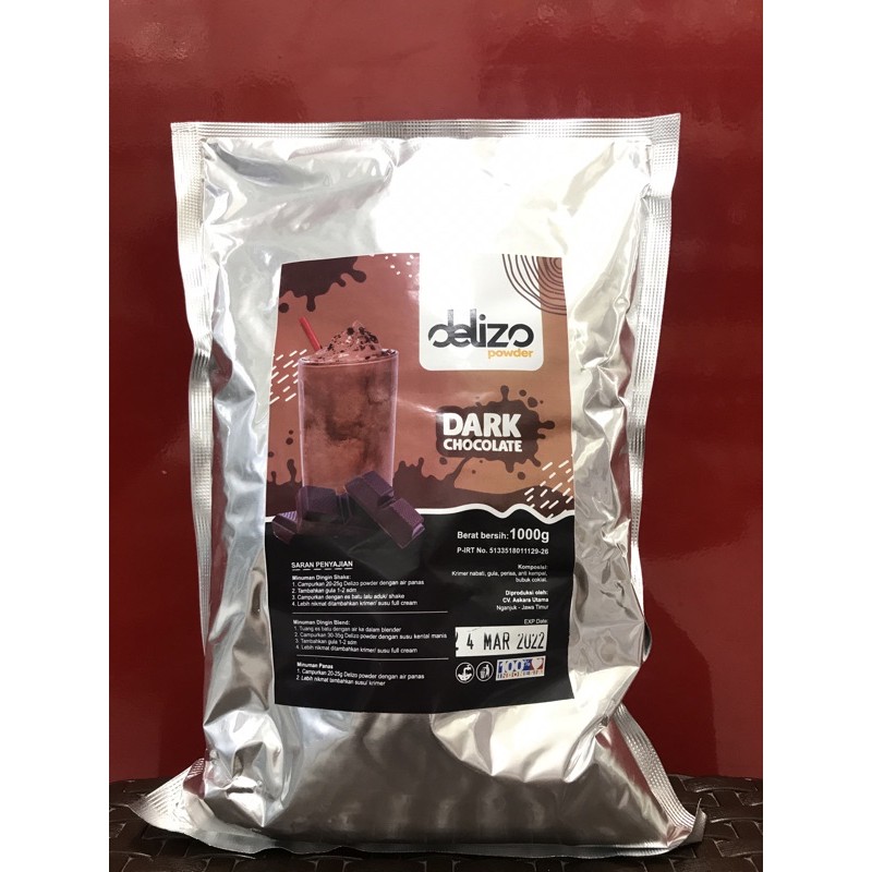 

Delizo Powder Dark Choco 1kg