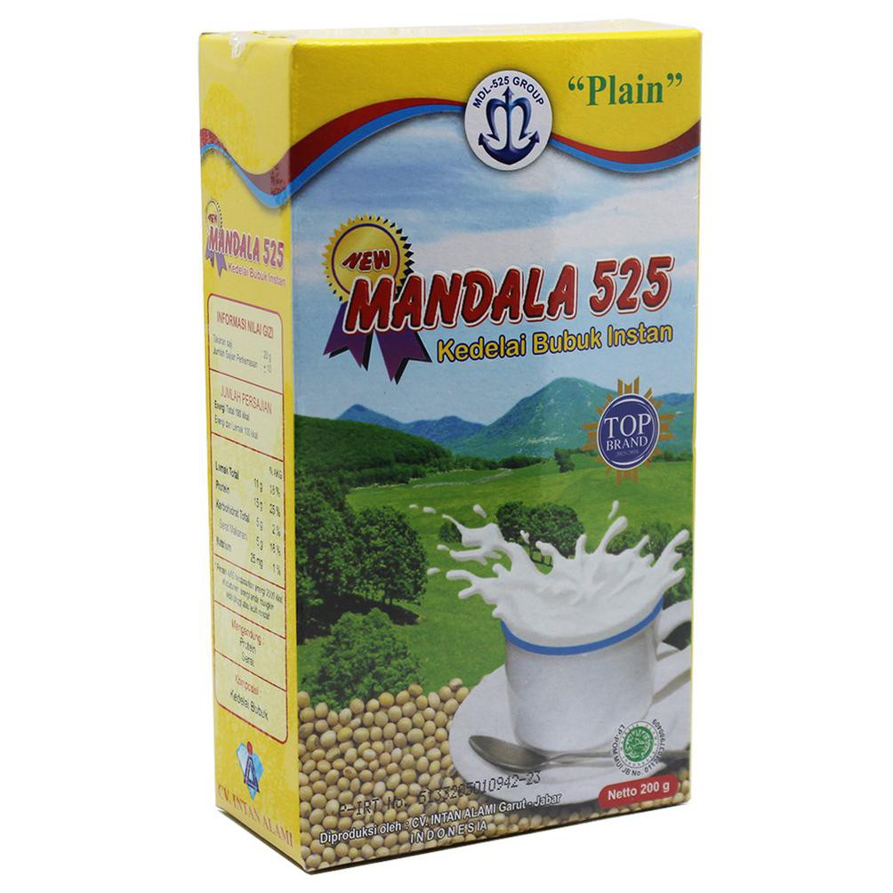 

Pasti Ready Susu Mandala 525 | Susu Kedelai Bubuk Instan 200 Gram