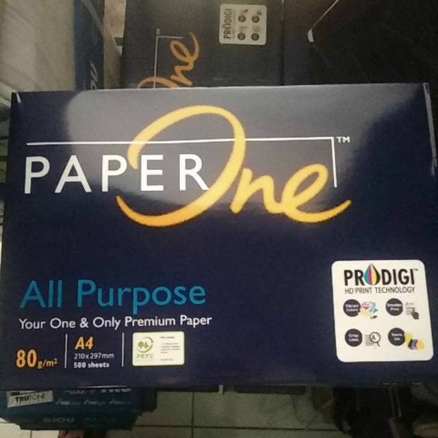 

Kertas HVS A4 80grm paperone 1dus