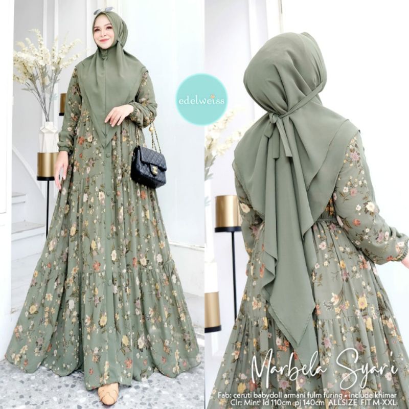 gamis marbela syar'i