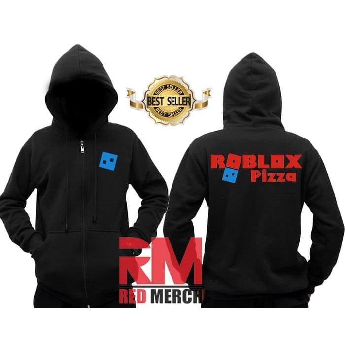Jaket Hoodie Zipper Roblox Pizza Dominos Shopee Indonesia - my rp clothes roblox