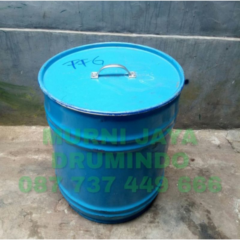 Drum sampah / drum pembakaran / pot tanaman / drum bekas 40 liter