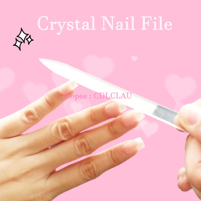 CRYSTAL NAIL FILE - KIKIR KUKU MANICURE PEDICURE