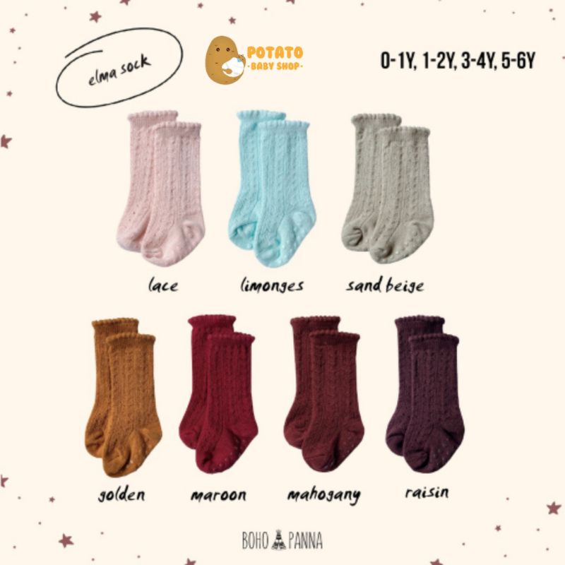 Boho Panna - Elma Sock - Boho Baby Anak