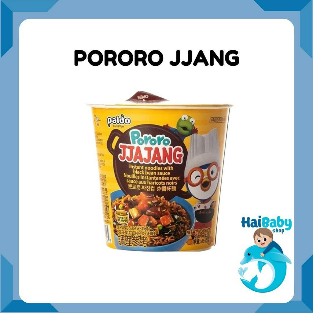 Paldo Pororo Jjang - Mie Instan Cup