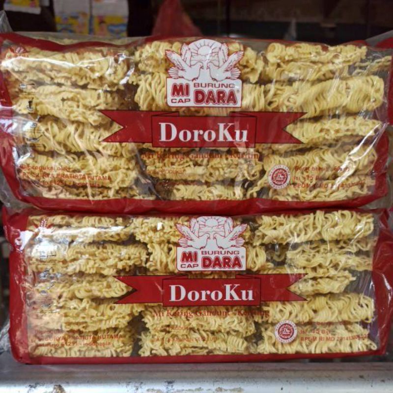 Mie DOROKU Mie Burung Dara / Mie Kuning Keriting