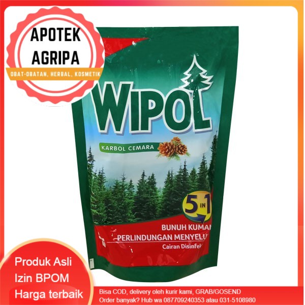 Wipol Classic Pine Pouch 780 Ml