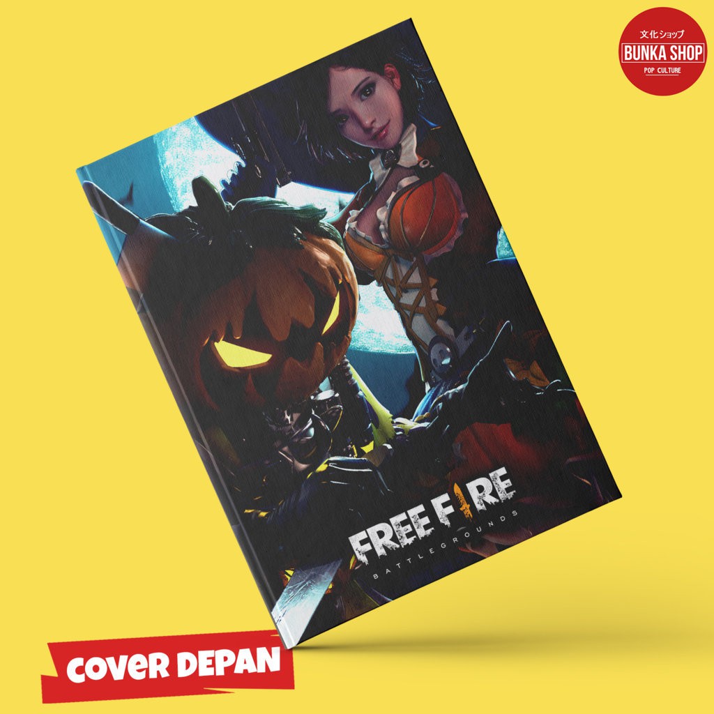 

Note Book Hardcover Game Free Fire Haloween Season Ukuran A5 Gift Couple Agenda Jurnal Planner
