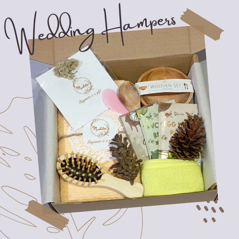 

HAMPERS WEDDING/KADO NIKAH/HAMPERS MASKER WAJAH/HAMPERS BIRTHDAY/HAMPERS GRADUATION/HAMPERS AESTHETIC