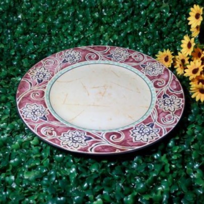 00393 Piring Makan Keramik Sango / Piring Keramik / Piring Makan Ceper / Piring Makan Keramik / Piri