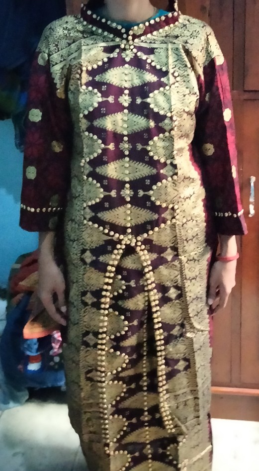 Tunik Songket Diandra Dan Malika Anak /kurung Batik Jupri Batik Couple