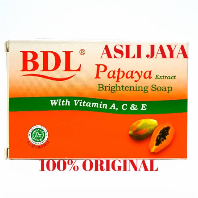 Sabun BDL Papaya Extract Brightening Soap