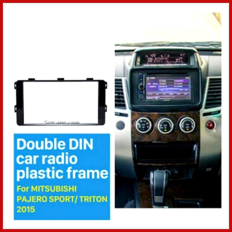 Frame Head Unit Doubel Din Pajero 2015up Layar 7in