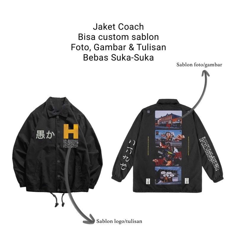 custom jaket coach