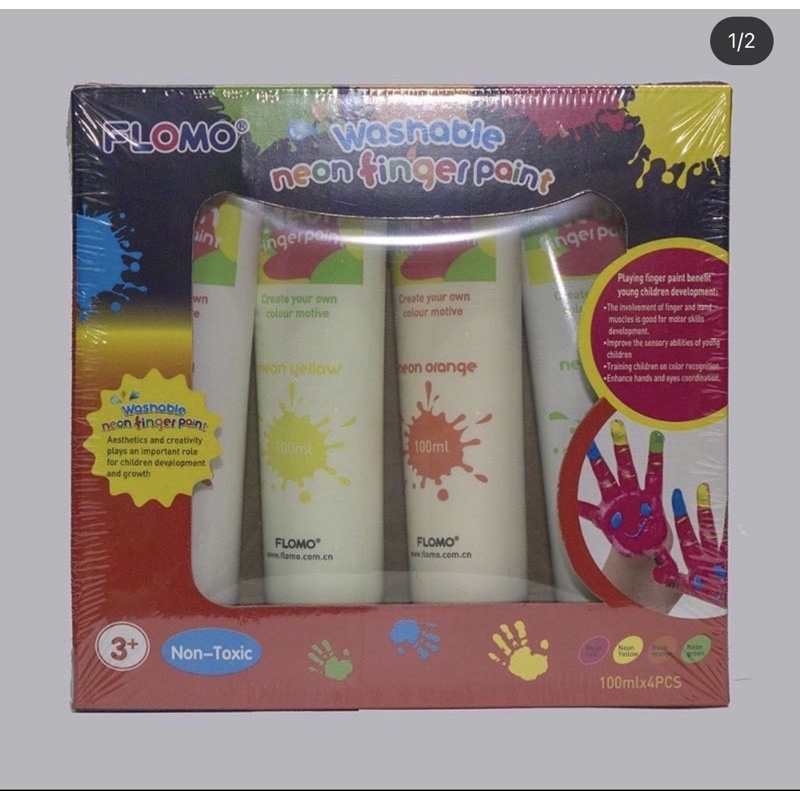 

flomo/ washable finger print/ cat air tangan