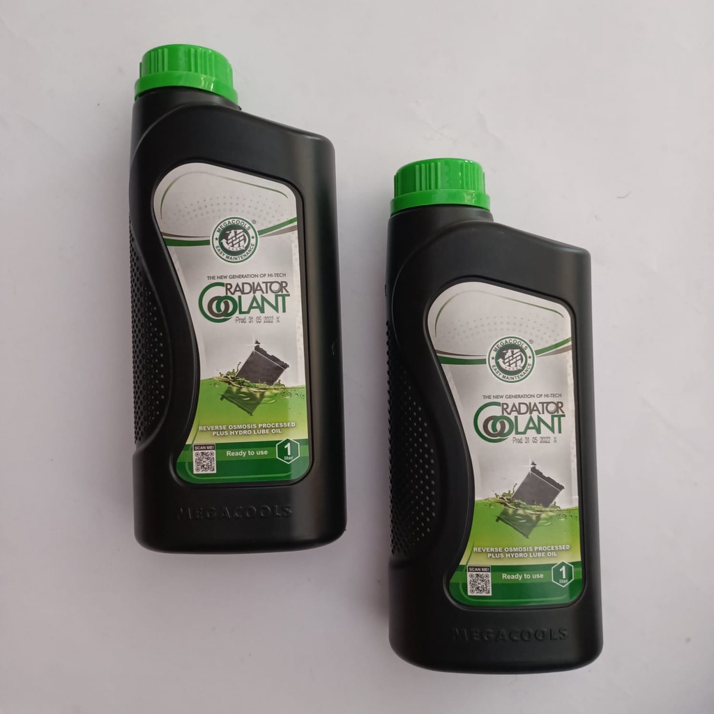 Megacools Radiator Coolant 1 Liter - Green